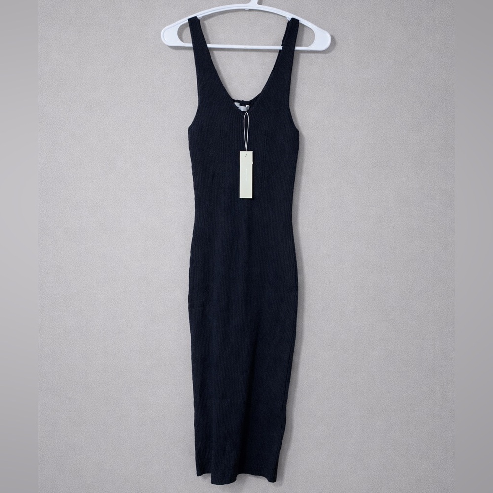 One grey day sleeveless dress